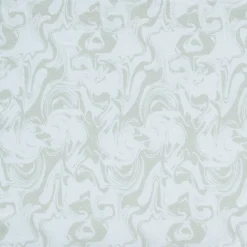 Afklippet stofstykke 50x70 cm – Swirl blue