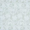 Afklippet stofstykke 100x145 cm – Swirl blue