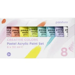 Akrylfarve Kids 8x30 ml pastel