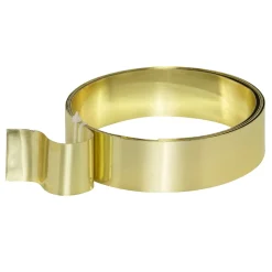 Aluminiumsbånd guldfarvet, længde 2 meter, bredde 30 mm