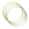 Aluminiumstråd messingfarvet, længde 3 meter, Ø 2,5 mm