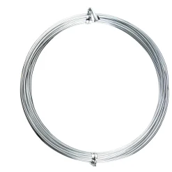 Aluminiumstråd sølv 1,5 mm