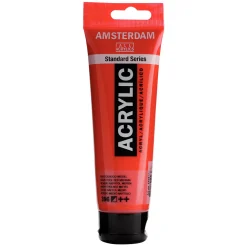 Amsterdam Acrylic akrylfarve 120 ml Napthol Red Medium 396