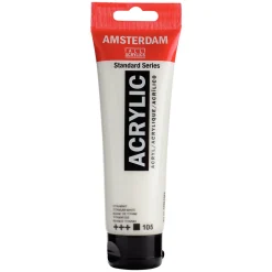 Amsterdam Acrylic akrylfarve 120 ml Titanium White 105