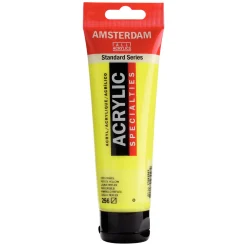 Amsterdam Acrylic akrylfarve 120 ml Reflex Yellow 256 UV, UV-färg
