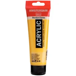 Amsterdam Acrylic akrylfarve 120 ml Azo Yellow Medium 269
