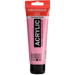 Amsterdam Acrylic akrylfarve 120 ml Quinacridone Rose Light 385