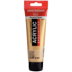 Amsterdam Acrylic akrylfarve 120 ml Light Gold 802