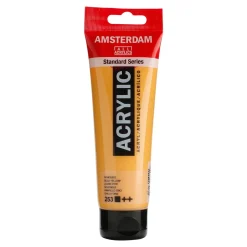 Amsterdam Acrylic akrylfarve 120 ml Gold Yellow 253