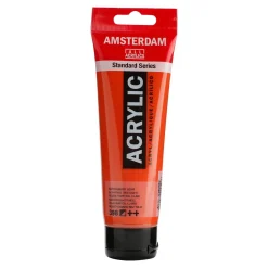 Amsterdam Acrylic akrylfarve 120 ml Napthol Red Light 398