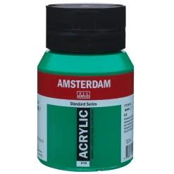 Amsterdam Acrylic akrylfarve 500 ml Permanent Green Deep 619