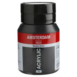 Amsterdam Acrylic akrylfarve 500 ml Lamp Black 702