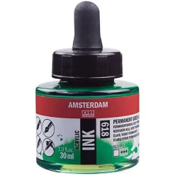 Amsterdam Ink Pe Green Lt 30ml
