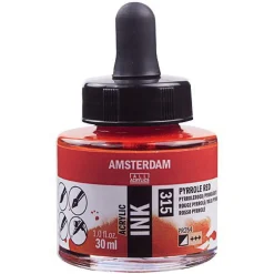 Amsterdam Ink Pyrrole Red 30ml