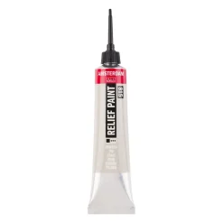 Amsterdam Relief Paint 20 ml - Pewter (815)
