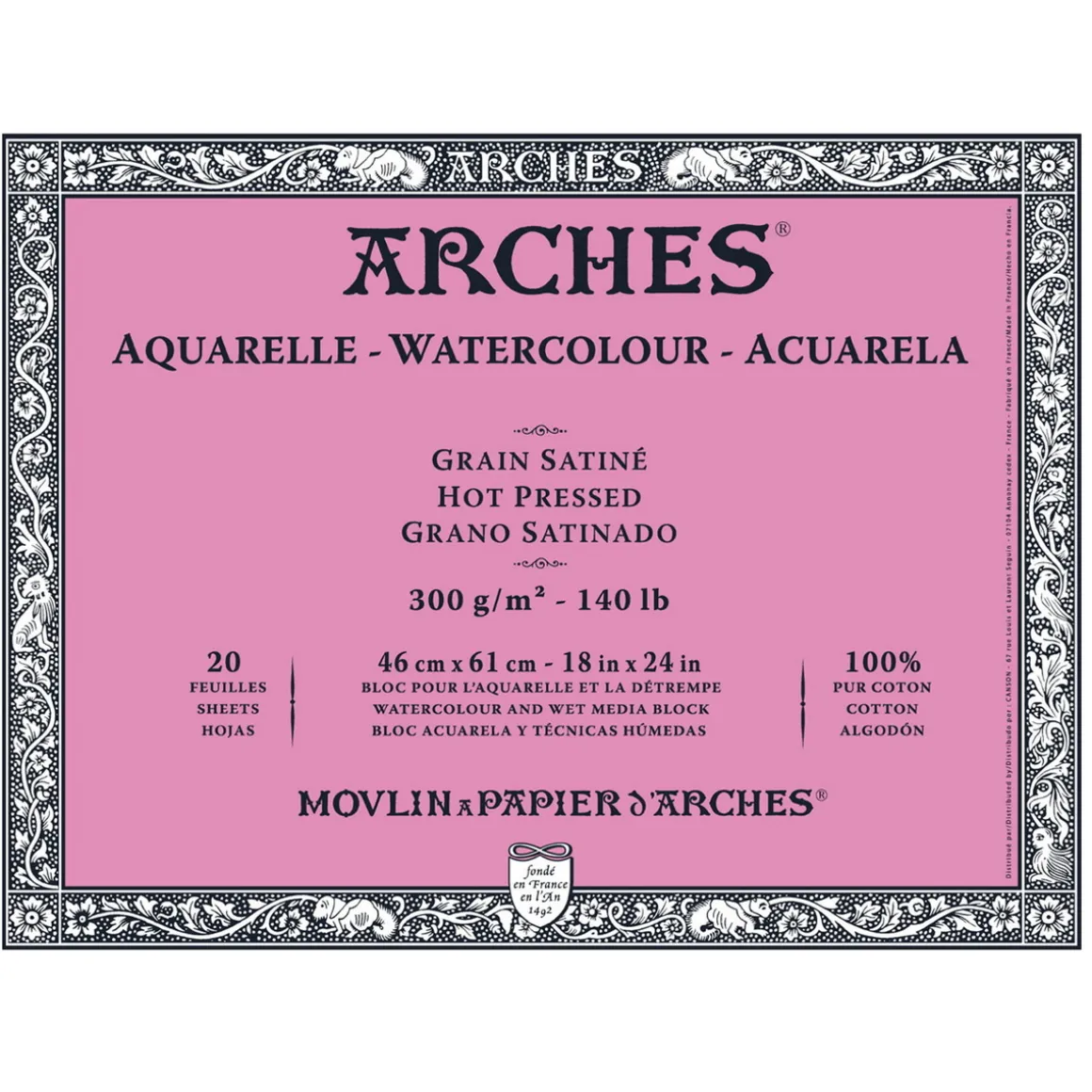 Arches akv.blok GS 46×61 300 g