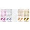 5 ark med glitrende stickers til alle, der elsker kæpheste og Hobby Horse!