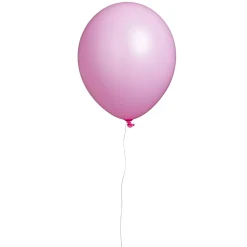 Balloner Ø26cm lys rosa 12stk.