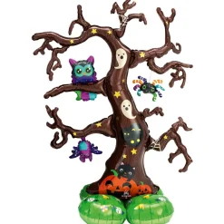 Ballon uhyggeligt træ AirLoonz 111×157 cm – perfekt til halloweenfesten