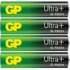 Batteri GP 1,5 V AAA 4 stk.