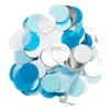 Blå ballonkonfetti