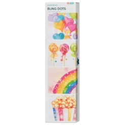 Bling Dots Cute Art, diamond painting for børn 8+ år, 4 søde motiver af perler!