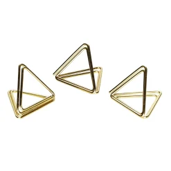 Bordkortholder i guld 10 stk. 2,5×2,5 cm