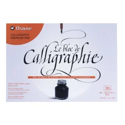 Brause kalligrafiblok A4