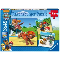 Børnepuslespil 3x49 Paw Patrol