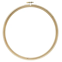 Broderiring træ Ø 22 cm