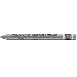 Caran d'Ache akvarelkridt Neocolor II 498 Silver