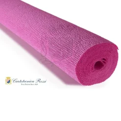 Cartotecnica Rossi crepepapir 550 – magenta, 180 g rulle (144 g/m²) a 50×250 cm