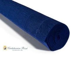 Cartotecnica Rossi crepepapir 555 – midnatsblå, 180 g rulle (144 g/m²) a 50×250 cm