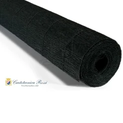 Cartotecnica Rossi crepepapir 602 – sort, 180 g rulle (144 g/m²) a 50×250 cm