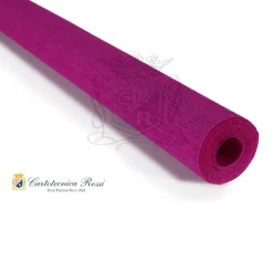 Cartotecnica Rossi crepepapir 376 – fuchsia, 90 g rulle (120 g/m²) a 50×150 cm