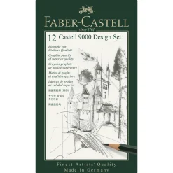 Castell 9000 Design Set 12 stk