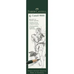 Castell 9000 (HB-8B) 6 stk.