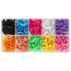 Chain links happy mix – 180 farvestrålende led til armbånd og halskæder