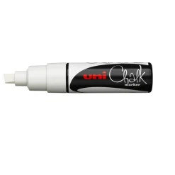 Chalk marker hvid chisel 8 mm