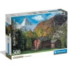 Clementoni puslespil High Quality Collection – Matterhorn, 500 brikker, 36×49 cm