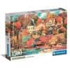Clementoni puslespil High Quality Collection – Good Times Harbor, 1500 brikker, 84×59,5 cm