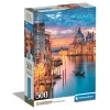 Clementoni puslespil High Quality Collection – Lighting Venice, 500 brikker, 36×49 cm