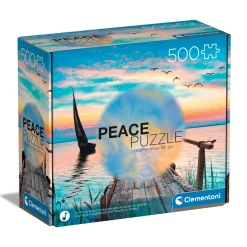 Clementoni puslespil Peace Puzzle – Peaceful Wind 500 brikker, 49×36 cm