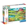 Clementoni puslespil – The Animal Farm 30 brikker, 33,5×23,5 cm