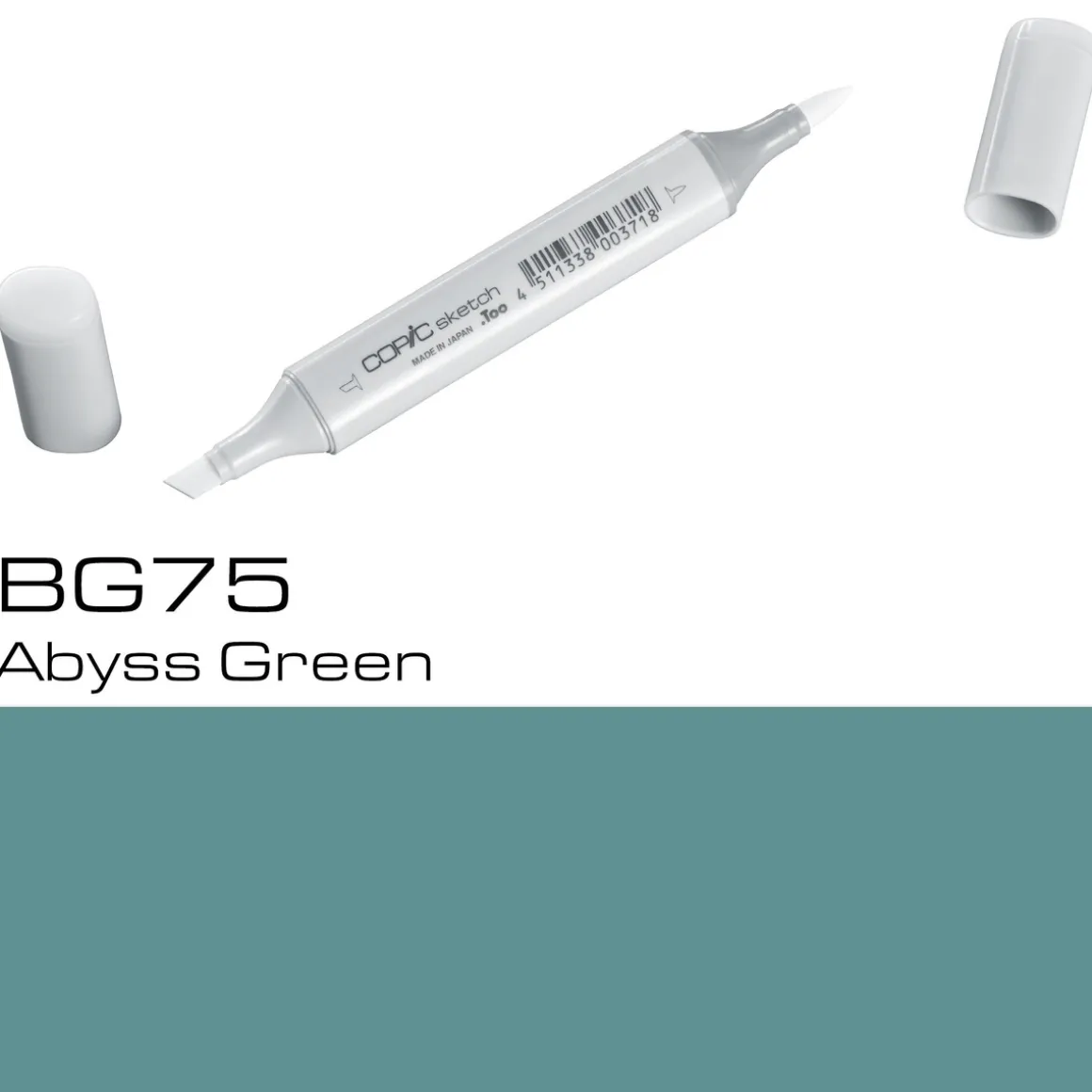 Copic Sketch BG75 Abyss Green