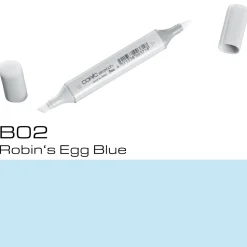 Copic Sketch B02 Rob. Egg Blue