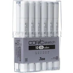 Copic Sketch Cool Grey Set 12