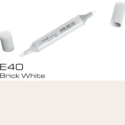 Copic Sketch E40 Brick White