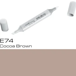 Copic Sketch E74 Cocoa Brown