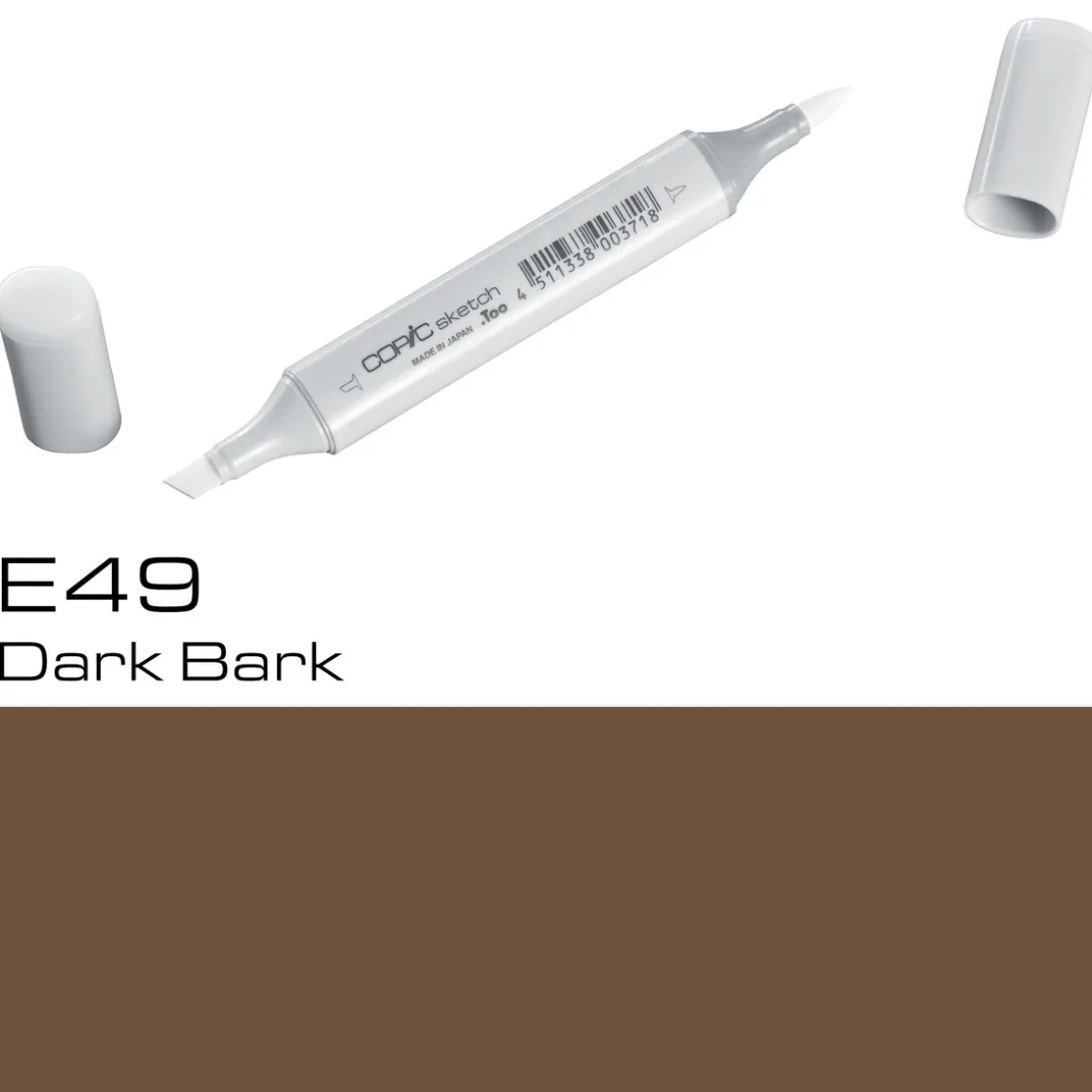 Copic Sketch E49 Dark Bark